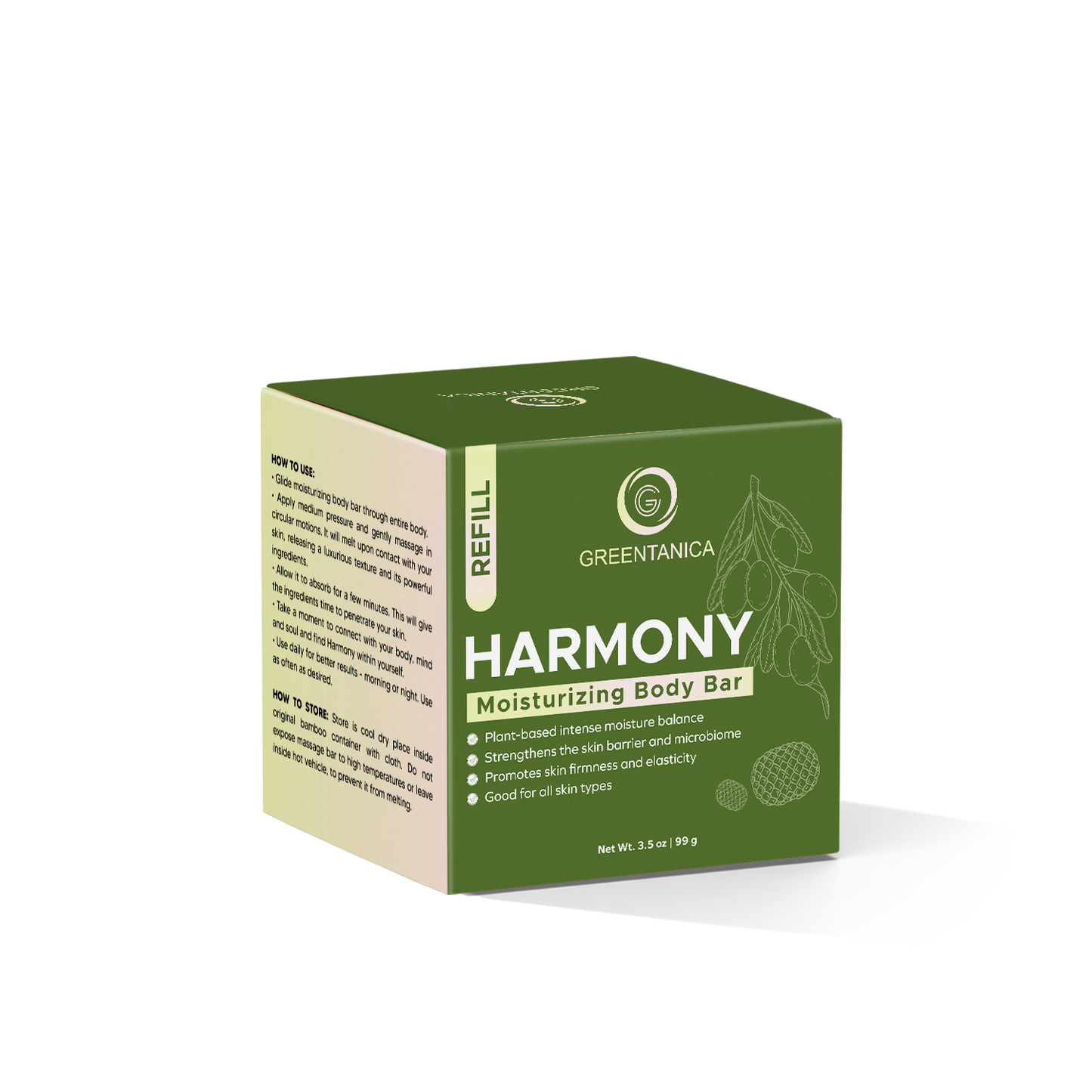 Harmony - Solid Moisturizing & Firming Body Bar