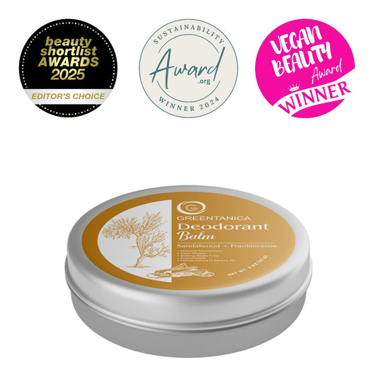 Sandalwood + Frankincense Vegan Deodorant Balm