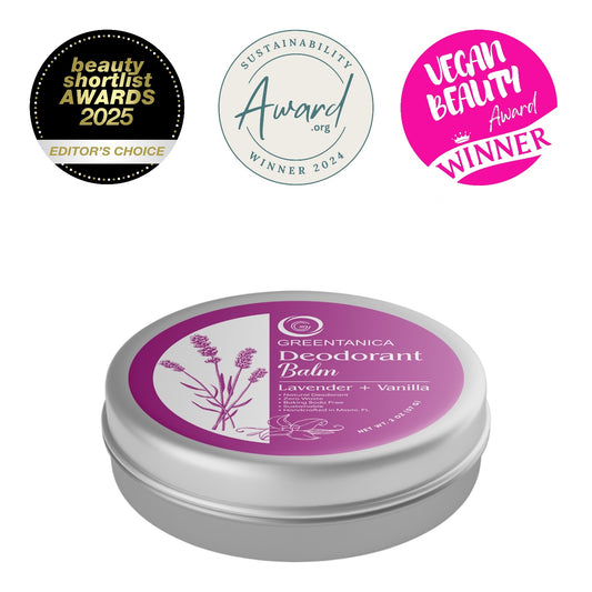 Lavender + Vanilla Vegan Deodorant Balm